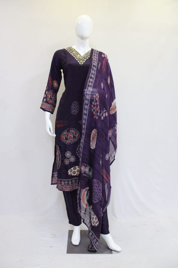 Designer Kurti with Light Embroidery