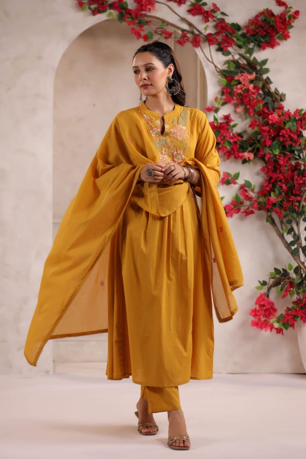 Designer Kurti with Light Embroidery