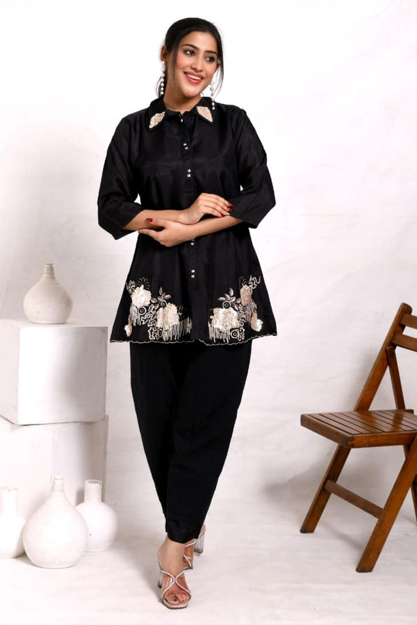 Party Wear Kurti with Stylish Patterns