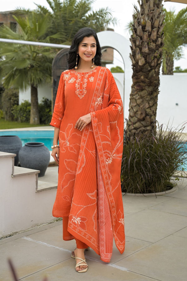 Designer Kurti with Light Embroidery