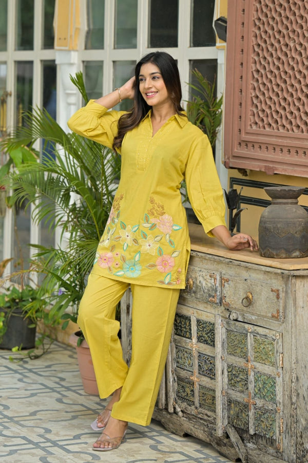 Designer Kurti with Light Embroidery