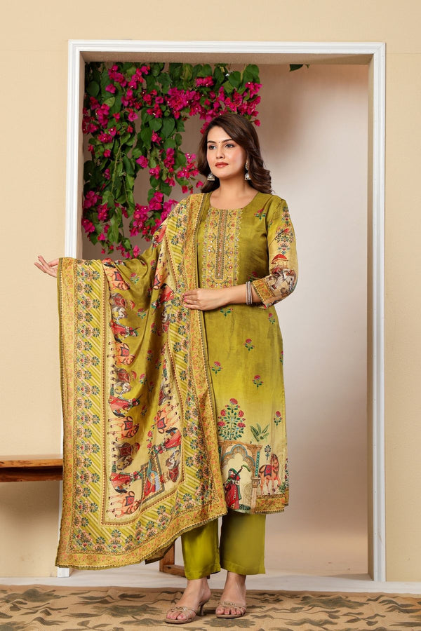 Party Wear Kurti with Stylish Patterns
