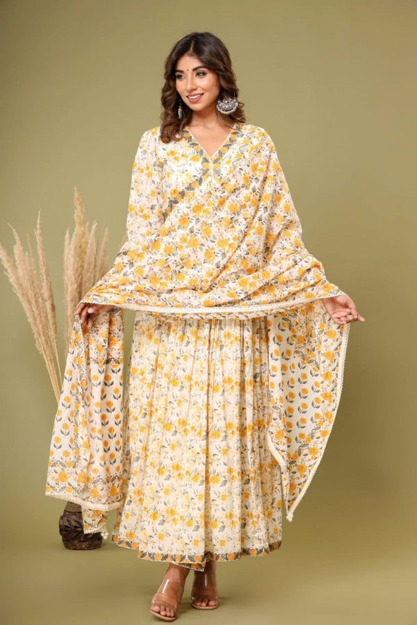 Anarkali Kurti for Festive Days