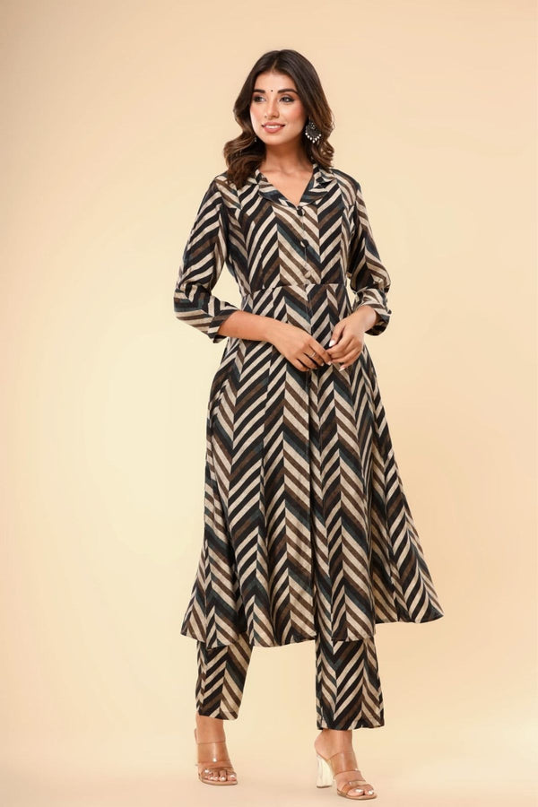 Party Wear Kurti with Stylish Patterns